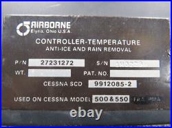 27231373 (Alt 9912085-2) Airborne Anti-Ice and Rain Removal Temp Controller