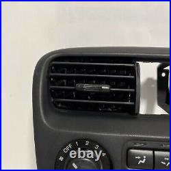 99-02 Honda Accord A/C Temp Heater Climate Control w Vent & Bezel