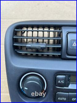 99-02 Honda Accord A/C Temp Heater Climate Control w Vent & Clock & Bezel OEM