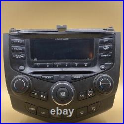 Accord Radio 6 Disc Player Manual Climate Temp Control With CODE 43145