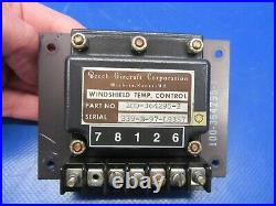 Beech 58P Windshield Temp Control P/N 100-364295-3 (0519-165)