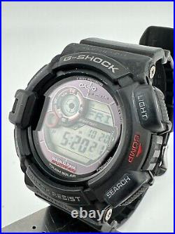 Casio G-shock Mudman Men's Black Watch GW-9300-1JF Temp Sensor Compass Alarm