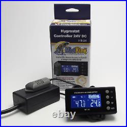 - Hygrostat/Thermometer Controller (24V DC) Control Day/Night Humidity per S