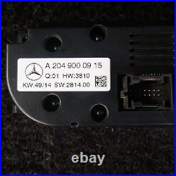 Mercedes Benz GLK 350 Climate Temp A/C Heat Control Module 14 16 A2049004512