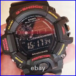 Rare Custom G-Shock GW9400 Rangeman triple sensor barometer temp compass