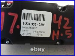 TEMP CONTROL Front Automatic AC Control 08-14 BMW X6 738810 OEM PN # 9234335