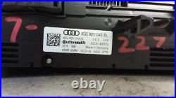 Temperature Control Fits 14-16 Audi S7 A6 713993 Oem Pn # 4g0820043bdl