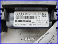Temperature Control Without Heated Seats Fits 09-13 AUDI A3